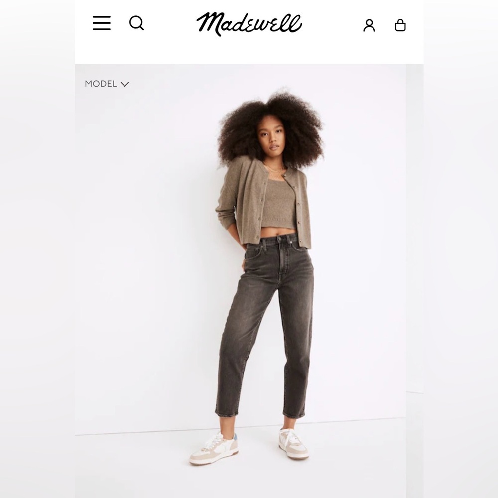 Madewell Balloon Jean - Brunswick Wash - Picture 12 of 13